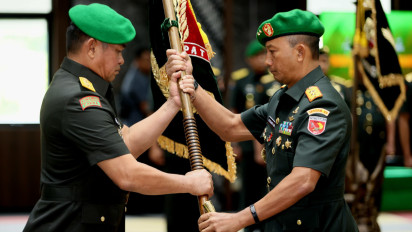 Kasad Pimpin Sertijab Dua Pangdam dan Tiga Jabatan Strategis TNI AD