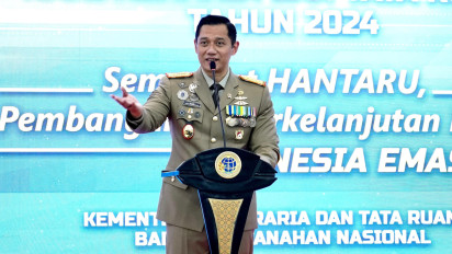 Ramah Tamah Peringatan HANTARU 2024, Menteri AHY: Bangun Kementerian dengan Sepenuh Hati dan Integritas Tinggi
