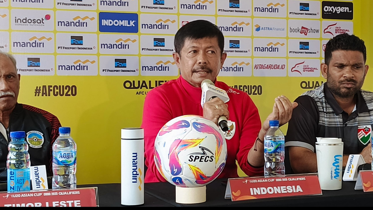 Termasuk Welber Jardim, 4 Pemain Ini Dicoret Indra Sjafri Jelang Laga Timnas Indonesia U-20 Vs Maladewa di Kualifikasi Piala Asia U-20
            - galeri foto