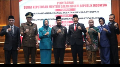 Calon Bupati Subandi Resmi Cuti, Isa Anshori Jabat Pjs Bupati Sidoarjo