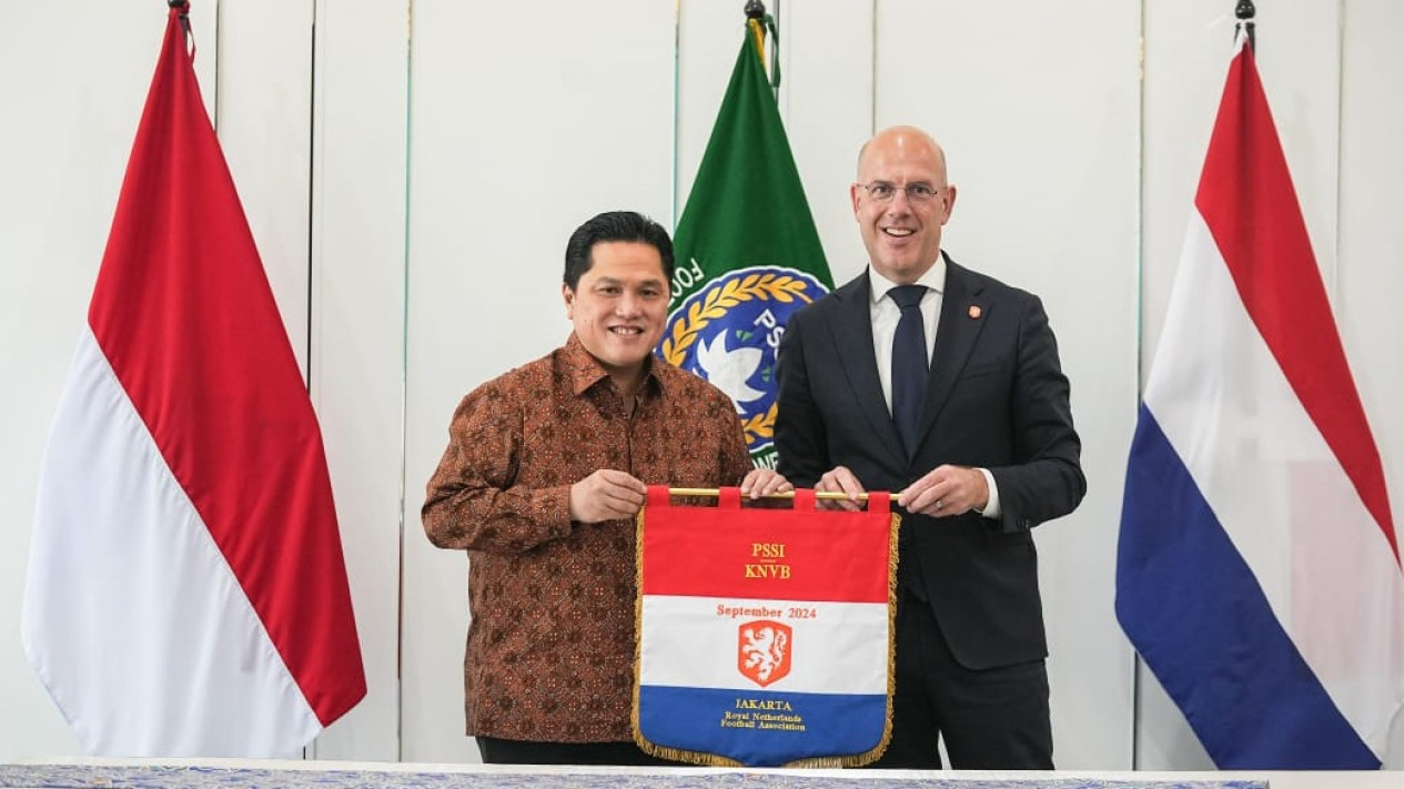 Laga Timnas Indonesia Vs Belanda Semakin Dekat, PSSI Teken Kerja Sama dengan KNVB
            - galeri foto