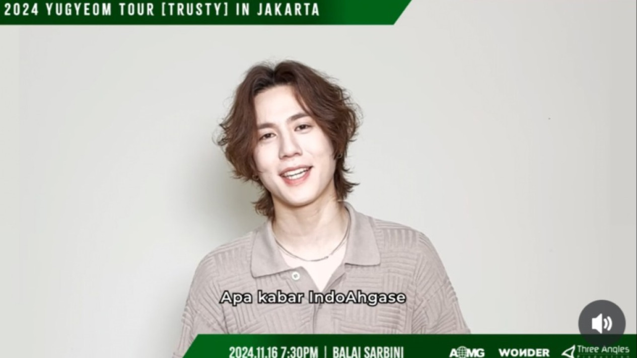 Kangen Ahgase Indonesia, Yugyeom: Akhirnya Kita Punya Kesempatan Bertemu
            - galeri foto