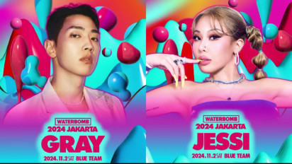 Solois Jessi dan Gray Masuk Line Up Waterbomb Festival Jakarta Day 2
