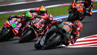 Pembalap Monster Energy Yamaha Fabio Quartararo