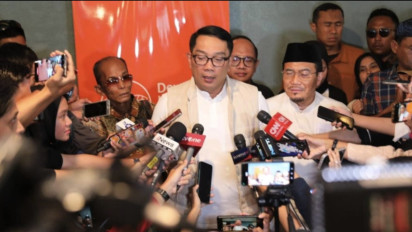 Dijuluki Ridwan Bemo oleh Seniman Betawi, Ambil Nomor Urut di KPU RK Naik Ojol