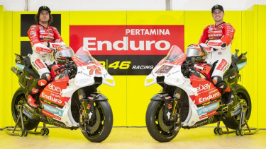 Tim Valentino Rossi Usung Livery Khusus Indonesia untuk MotoGP Mandalika 2024, Bezzecchi dan Di Giannantonio Pakai Motor Merah-Putih