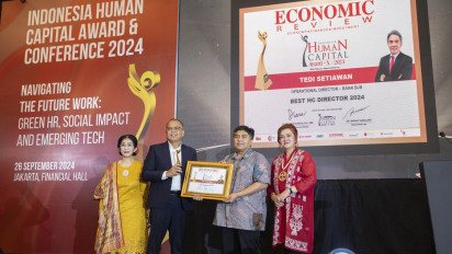 bank bjb Raih 3 Penghargaan Indonesia Human Capital Award (IHCA) X 2024 