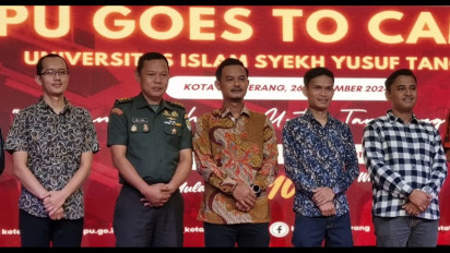 Kejar Target Suara Pemilih Pemula, KPU Kota Tangerang Gencar Sosialisasi Pilkada Serentak 2024