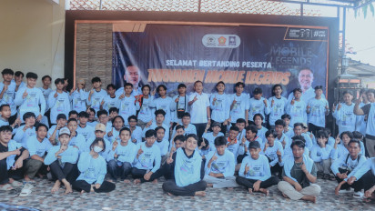 Tarik Simpatik Kalangan millenial, Calon Bupati Bambang Hermanto Gelar Turnamen Mobile Legend