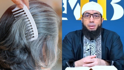 Jangan Sekali-kali Cabut Uban Rambut, Meski Warnanya Makin Putih, Kata Ustaz Khalid Basalamah Ada Tanda Kewibawaan...