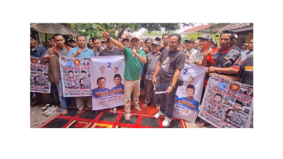 Relawan Balane Kaji Ridho Siap Menangkan Luthfi dan Taj Yasin di Brebes