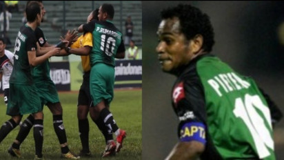 Masih Ingat Pieter Rumaropen? Pemain Persiwa Wamena yang Dihukum Larangan Bermain Seumur Hidup Usai Memukul Wasit, Kini Kabarnya...