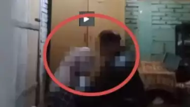 Tangkapan layar video syur guru dan murid di Gorontalo.