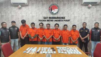 Polisi Tangkap Pengedar dan Penjual Jalanan Obat Keras Berbahaya di Tanah Abang, Ini Penampakannya