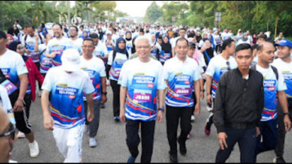 Ribuan Pelari dari Berbagai Negara Ramaikan Larian Keluarga Malaysia 2024