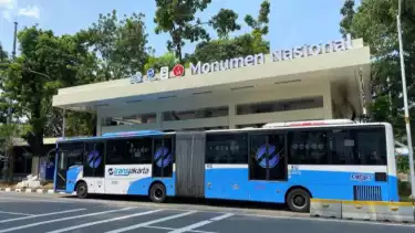 Kabar Baik Untuk Warga Jakarta! Transjakarta Mulai Operasikan Rute Monas - Jakarta International Stadium (JIS)