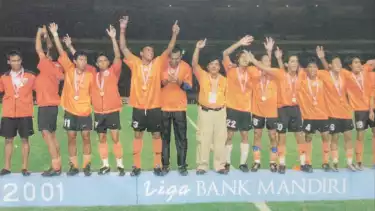 Antonio Claudio saat membawa Persija Jakarta juara Liga Indonesia