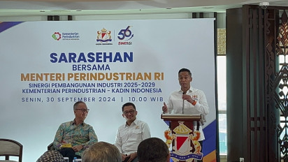 Sampaikan Selamat ke Anindya Bakrie, Menperin Agus Gumiwang Titip Harapan untuk Kadin