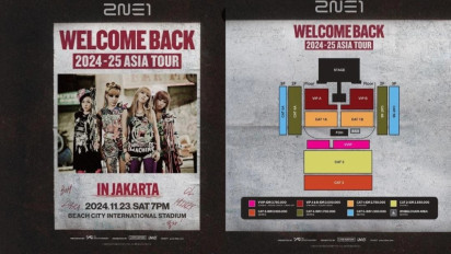 Obati Kangen Blackjacks, iMe Indonesia Boyong 2NE1 ke Jakarta Tahun Ini