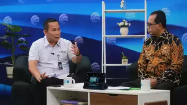 Menteri Perhubungan RI Budi Karya Sumadi dan Dirjen Perdagangan Dalam Negeri Kementerian Perdagangan RI Moga Moga Simatupang.