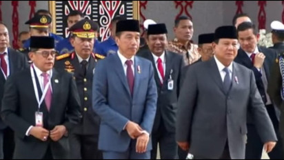 Jokowi Janjikan Bansos Beras Tetap Berjalan di Pemerintahan Baru: Nanti Saya Bisiki ke Pak Prabowo