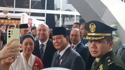 Usai Foto Bareng Puan, Prabowo Buka Suara soal Rencana Bertemu Megawati