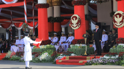 Pj. Gubernur Jatim Ajak Teladani Nilai Pancasila sebagai Semangat Wujudkan Indonesia Emas 2045