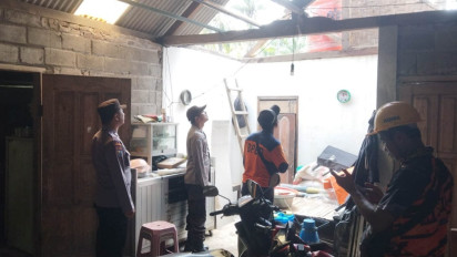 Pemkab Blitar Lakukan Asesmen dan Beri Bantuan Korban Bencana Alam Angin Puting Beliung