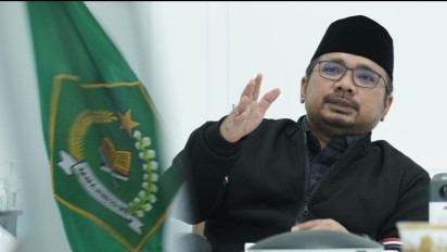 Memimpin Doa Upacara Hari Kesaktian Pancasila 2024, Menag Yaqut: Jauhkan Kami dari Iri Hati dan Rusak Negeri
