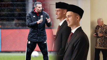 Legenda Belanda Van Persie Kaget Saat Tahu Mees Hilgers Pilih Timnas Indonesia, Benarkah?