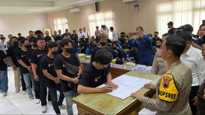 Gangster di Kota Semarang Deklarasi Pembubaran dan Janji Tak Bikin Gaduh