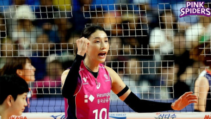 Top Skor Liga Voli Korea usai Pink Spiders Kalahkan Hillstate: Kim Yeon-koung Kejar Megawati Hangestri di Papan Atas