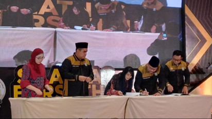 Teken MoU dengan tvOne, Bersathu Perkuat Pengelolaan Haji dan Umrah