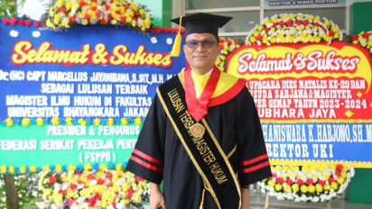 Jadi Wisudawan Terbaik UBHARA Jaya ke-29, Hakeng Ungkap Ancaman Eksploitasi Laut di Indonesia!