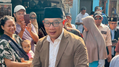 Ridwan Kamil Survei Kali Ciliwung, Wacana Bangun Transportasi Sungai