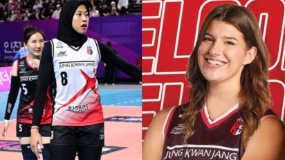 Duet Maut Megawati Hangestri dan Vanja Bukilic Bikin Pemain Pink Spiders Melongo, Megatron Bisa Bawa Red Sparks Melaju ke...