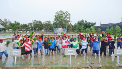 Momen Hari Tani Nasional, Petrokimia Gresik Ajak Jurnalis Jadi Pahlawan Pangan Nasional