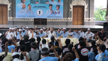 Datangi Kabupaten Tabanan, Cagub De Gadjah Ingin Tingkatkan Kualitas Pertanian dan Kesehatan