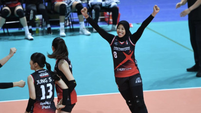 Tanpa Basa-basi, Media Korea Soroti Penampilan Megawati Hangestri, Baru ke Datang ke Korea Lagi tapi Kok Megatron...