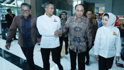 Sarasehan Kadin Indonesia Bersama Menkominfo, Lima Pujian Anindya Bakrie Kepada Menteri Budi Arie Setiadi