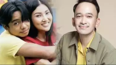 kolase foto Betrand Peto, Sarwendah dan Ruben Onsu