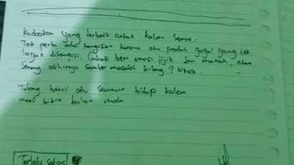 Diduga Sengaja Lilitkan Kabel WiFi, Mahasiswa Unnes Tewas Gantung Diri di Kamar Kos, Sebut Dirinya Produk Gagal di Surat Wasiatnya