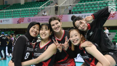 Lihat Tingkah Konyol Bestie Baru Megawati Hangestri, Megatron Sampai Minta Maaf Ketika Dirinya Diganggu saat...