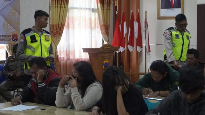 Lagi Asyik Ngamar di Hotel, 9 Pasangan Tak Resmi Diamankan Polres Wonogiri