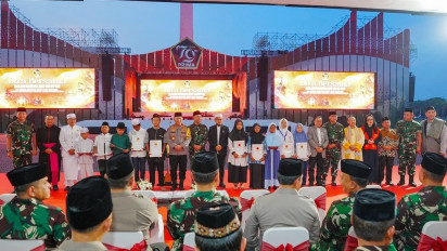 Kapolri Berikan Pesan Meneduhkan dalam Acara Doa Bersama Lintas Agama