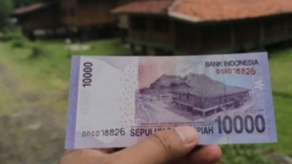 BI: Uang Rp10 Ribu Tahun Emisi 2005 Gambar Rumah Limas Masih Berlaku