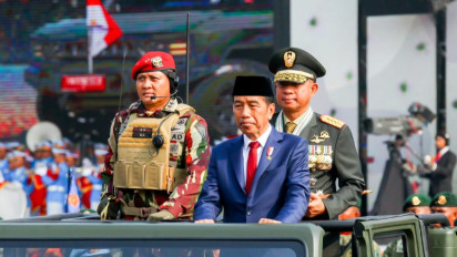 Pesan Jokowi dalam HUT Ke-79 TNI, Ingatkan jaga Stabilitas Jelang Transisi dan Pilkada 2024