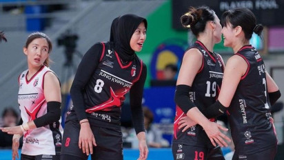 Klasemen Liga Voli Korea 2024/25 usai Red Sparks Kalahkan GS Caltex: Kangkangi Pink Spiders, Megawati Hangestri Cs Sempurna di Puncak