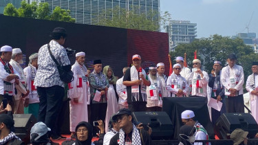 Hidayat Nur Wahid di Aksi Bela Palestina: Pemerintahan Prabowo-Gibran Harus Jaga Konstitusi