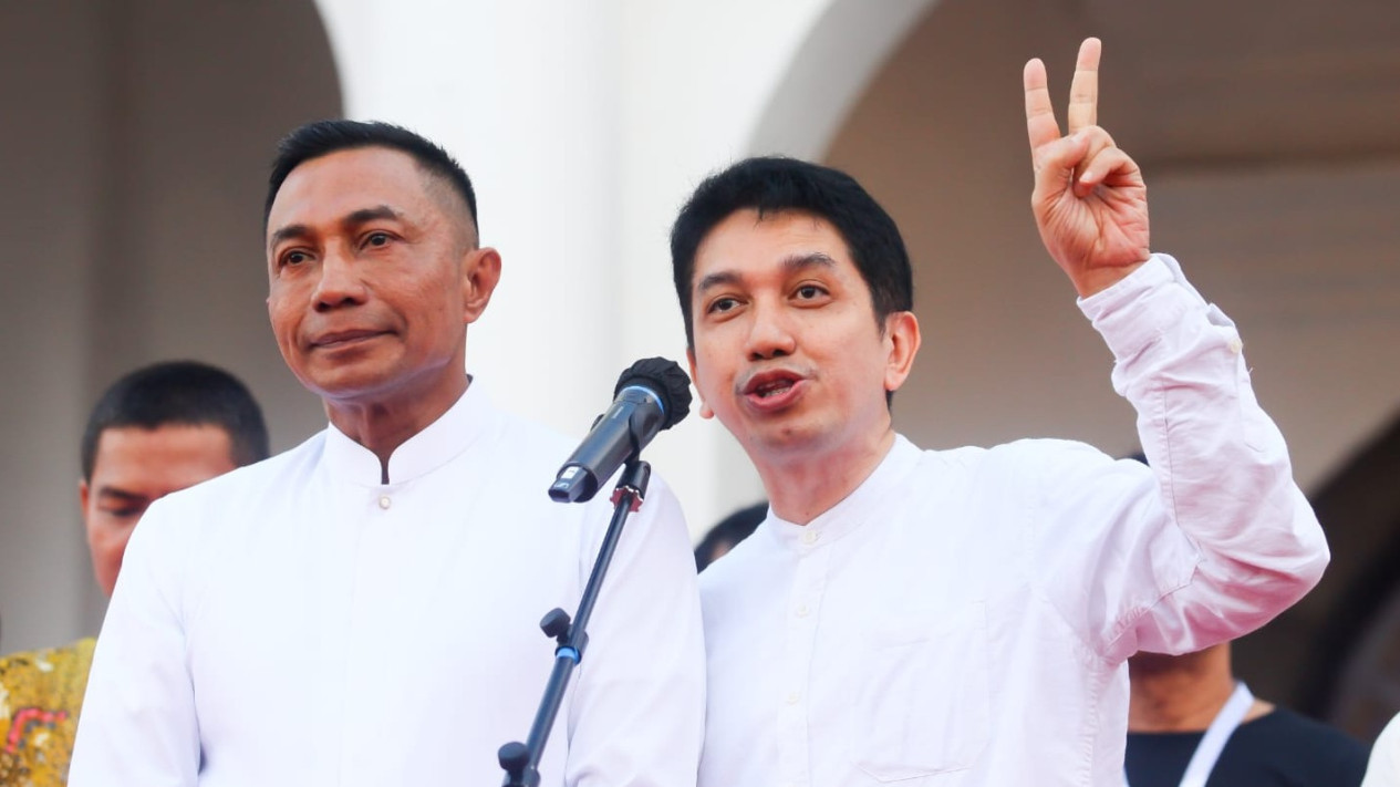 Debat Perdana, Dharma Pongrekun Ingin Masukkan Budaya Antre dalam Kurikulum Sekolah
            - galeri foto